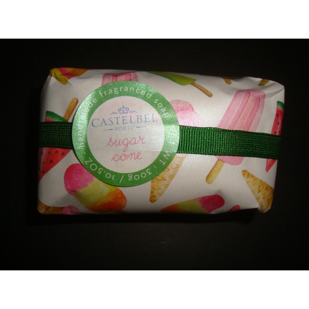 New Castelbel Made in Portugal 10.5oz/300g Luxury Bath Bar Sugar Cone